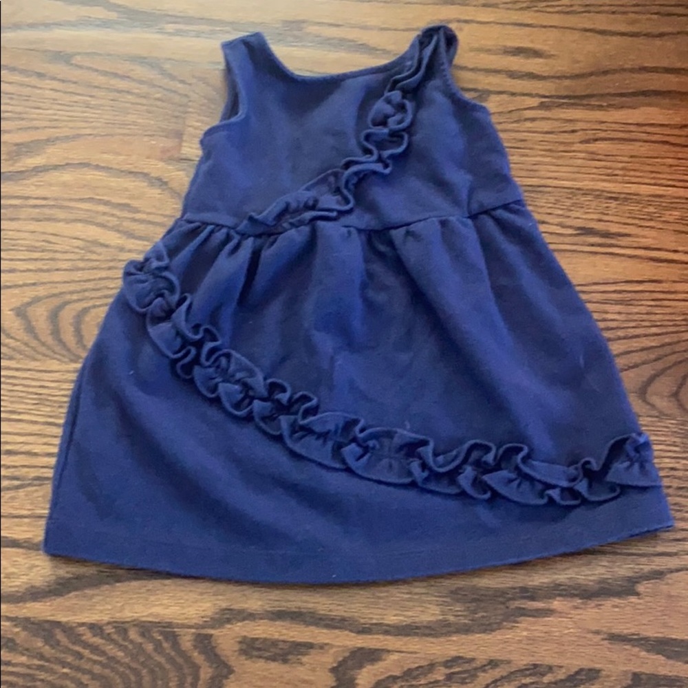 Janie and Jack navy dress 12-18